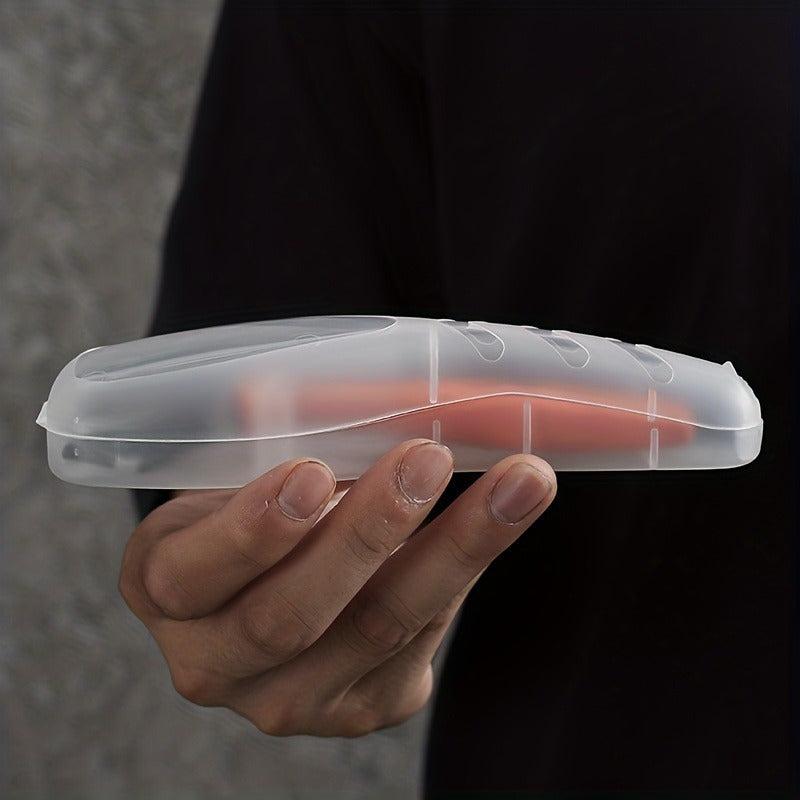 Travel Razor Case Portable Holder Container Shaving Box