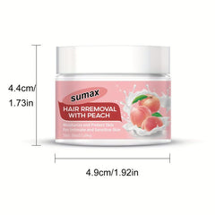50ml Peach Hair Removal Cream For Women - Effective Hair Removal in 8 Minutes