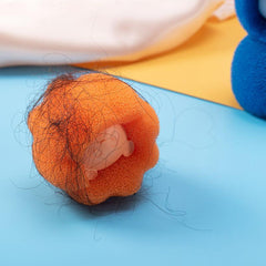 10pcs Pet Hair Remover Reusable Ball Wool Sticker Cat Hair Remover