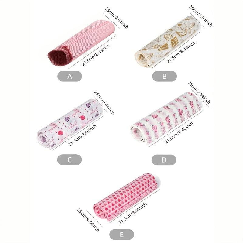 10pcs Printed Food Packaging Wax Paper Snack Pad for Baking