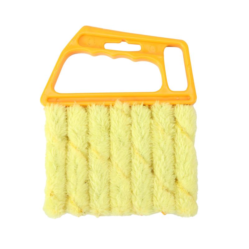 Mini Blinds Cleaning Brush with 7 Removable Microfiber Sleeves