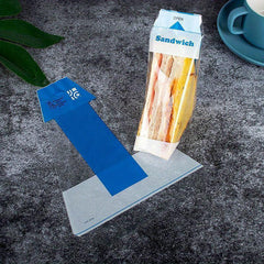 100pcs Plastic Sandwich Wrappers - Keep Your Sandwiches Fresh