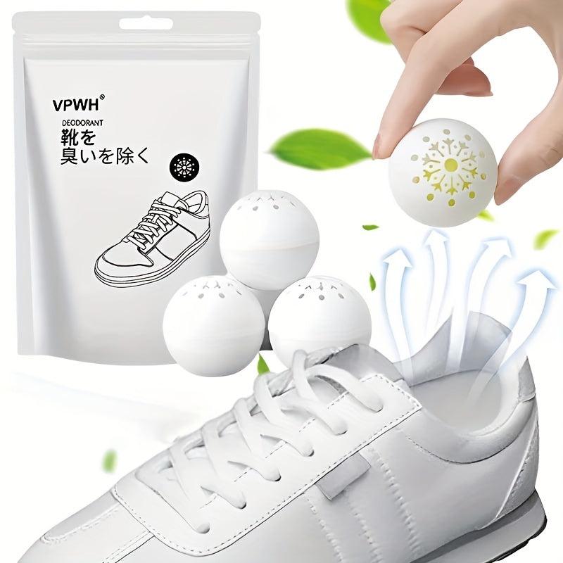 6pcs Shoes & Socks Deodorant Balls Cabinet Air Freshener