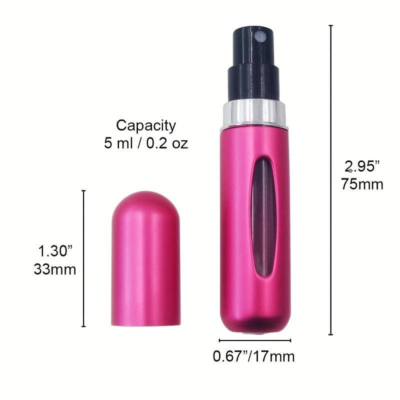 Mini Refillable Spray Bottle Portable Perfume Sprayer - Home Travel Outdoor