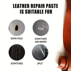 Leather Filling Paste Car Seat Scratch Repair Sofa Damage Refurbishment Paste