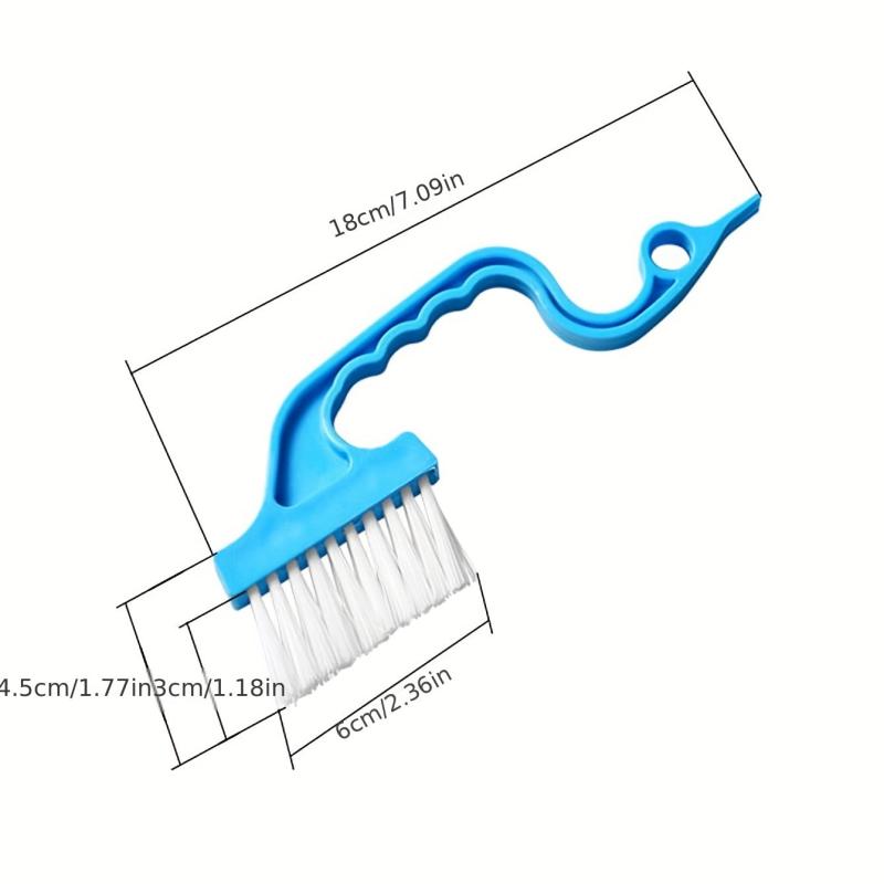 Hand held Groove Gap Cleaning Tools Door Window Track Kitchen Brushes