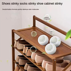 6pcs Shoe And Sock Deodorant Ball Solid Air Freshener