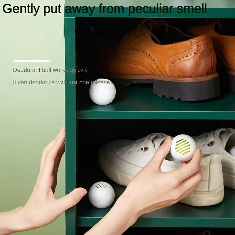 6pcs Shoe And Sock Deodorant Ball Solid Air Freshener
