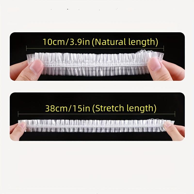 100pcs Disposable Food Cover Kitchen Refrigerator Elastic Protector