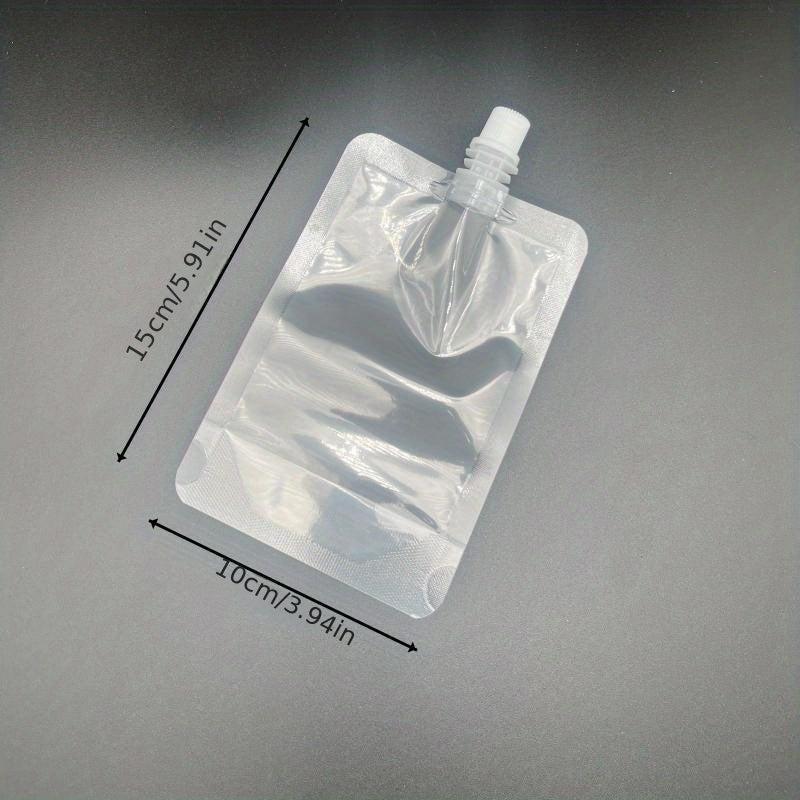 10pcs Self-standing Beverage Bag Soy Milk Tea Jelly Liquid Pouch