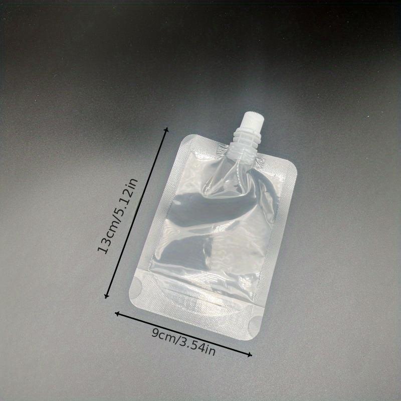 10pcs Self-standing Beverage Bag Soy Milk Tea Jelly Liquid Pouch