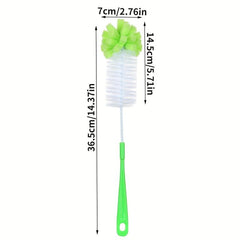 Long Handle Cleaning Brush Hanging Sponge Cup Brush Water Cup Washing Artifacts