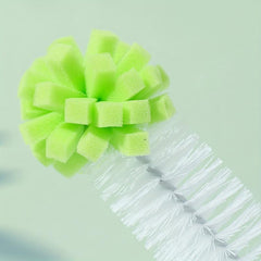Long Handle Cleaning Brush Hanging Sponge Cup Brush Water Cup Washing Artifacts