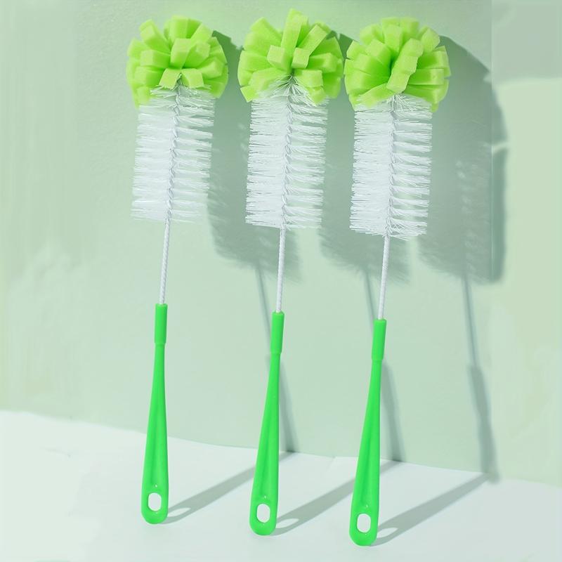 Long Handle Cleaning Brush Hanging Sponge Cup Brush Water Cup Washing Artifacts
