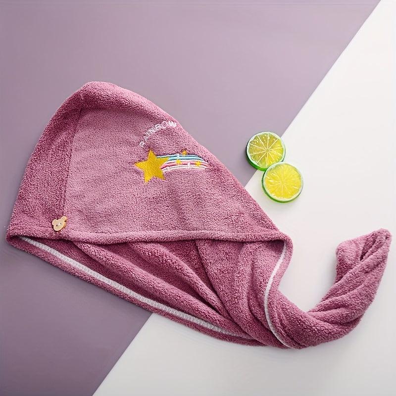Hair Towel Wrap For Women Microfiber Hair Turban Wet Hair Drying Towel