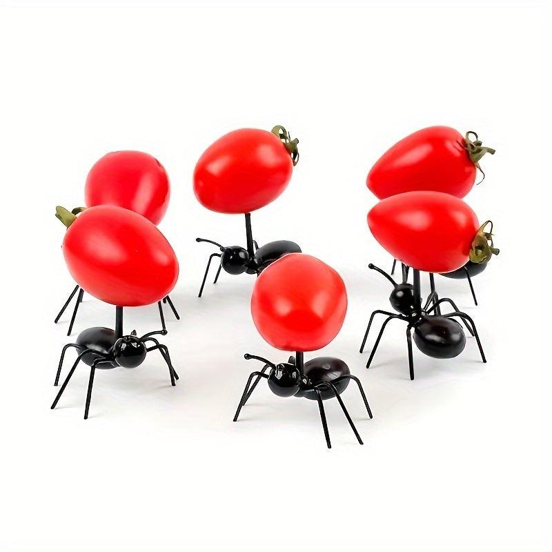 12pcs Reusable Ant Toothpicks for Fruit Dessert and Appetizers