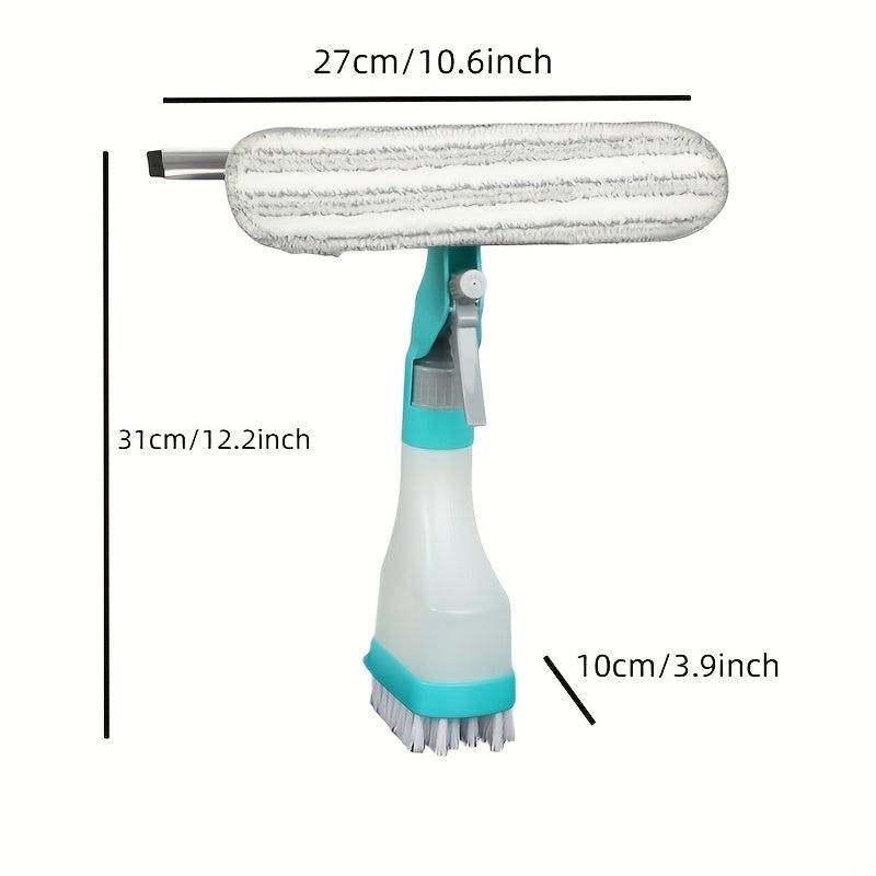 4 in 1 Glass Cleaner Brush Multipurpose Window Cleaner