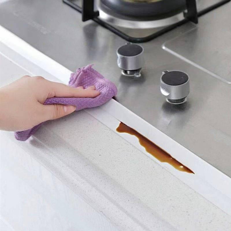 Waterproof Adhesive Sealing Strip for Sink Kitchen Shower Toilet Wall Corner