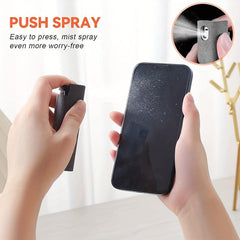 2in1 Microfiber Screen Cleaner Spray Set for Phone Computer Glasses