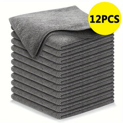 24pcs Microfiber Cleaning Cloth Absorbent Dishwashing Cloth