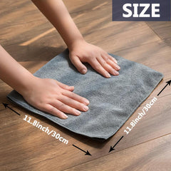 24pcs Microfiber Cleaning Cloth Absorbent Dishwashing Cloth