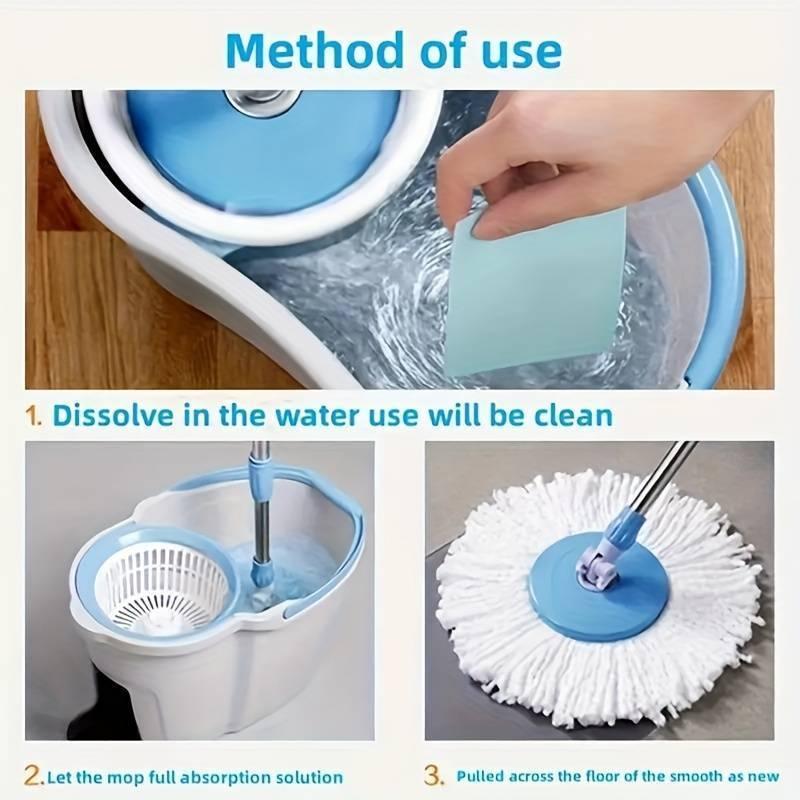 100pcs Floor Cleaning Sheets - Cleaner for Tile & Wooden Floors
