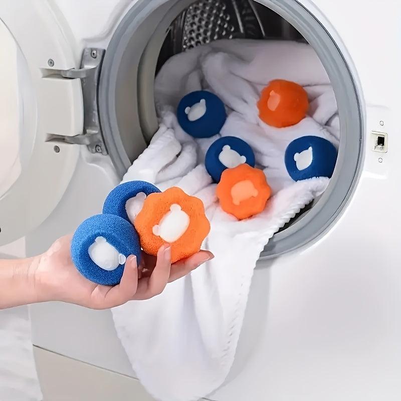 9pcs Pet Hair Remover Laundry Ball Reusable Anti-winding Washing Ball