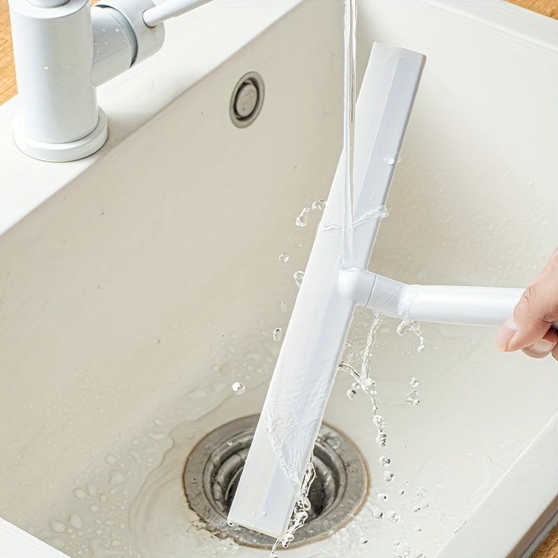 Handheld Glass Wiper Shower Squeegee Cleaning Tool