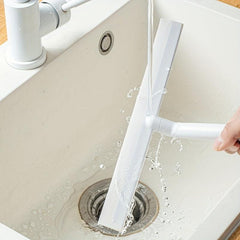 Handheld Glass Wiper Shower Squeegee Cleaning Tool