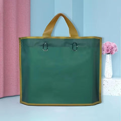 5pcs Golden Trim Ink Green Gift Bag 29 X 24