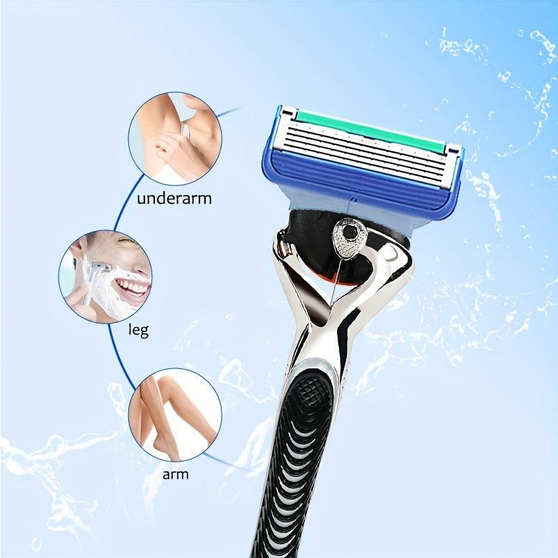 5-Layer Safety Razor Set for Men and Women Classic Shaving Razor