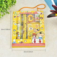 6pcs Times Stationery Set Learn Box - June 1 Birthday Prizes