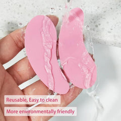 Reusable Eye Pads Silicone Stripe Lash Lift Patches Under Eye Gel Patch