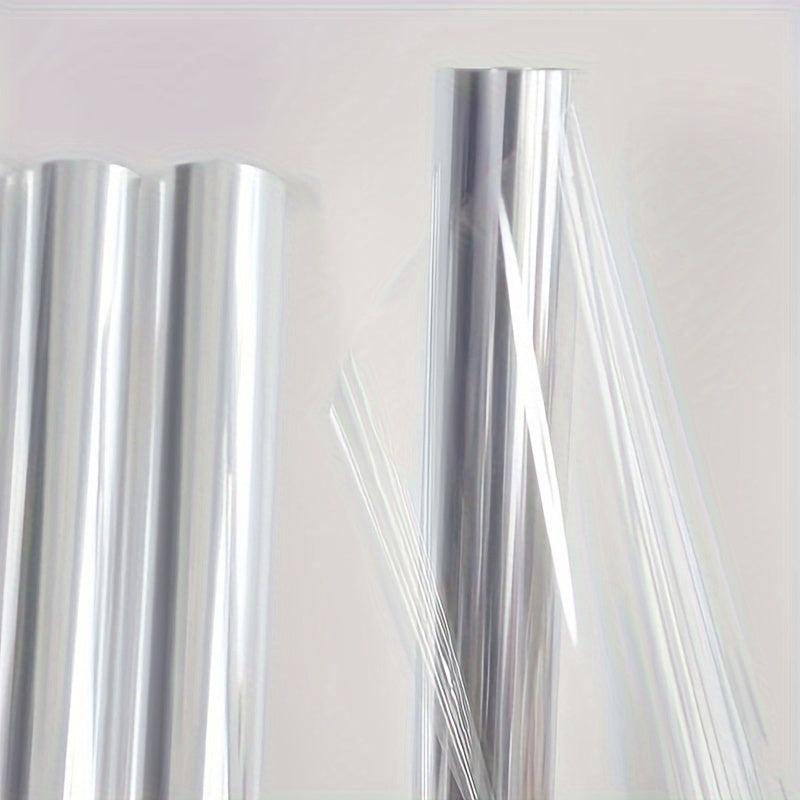 Transparent Cellophane Wrapping Paper for Christmas Wedding Festivals - 1 Roll