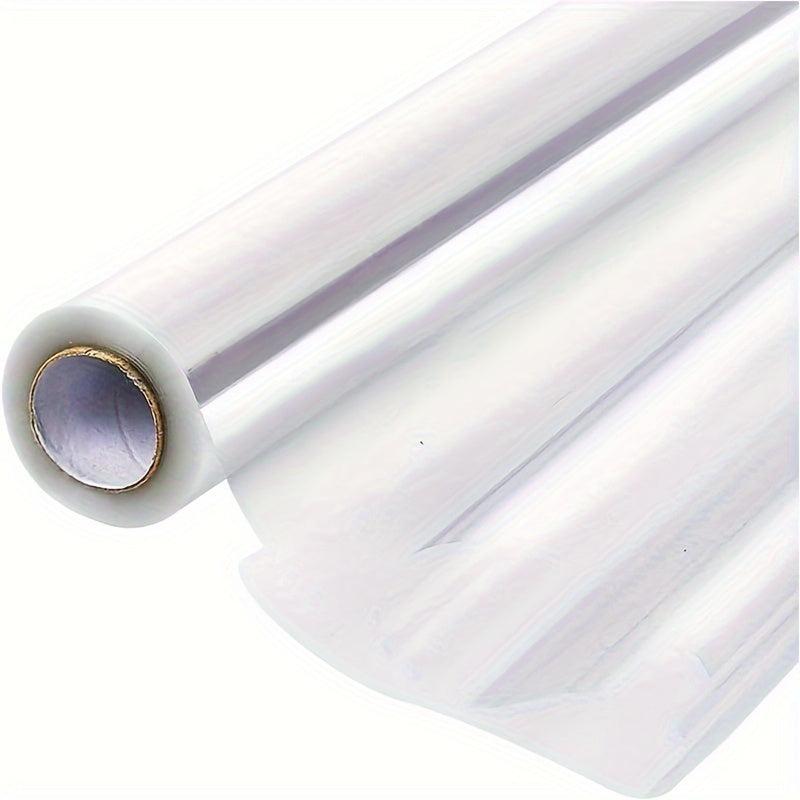 Transparent Cellophane Wrapping Paper for Christmas Wedding Festivals - 1 Roll