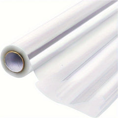 Transparent Cellophane Wrapping Paper for Christmas Wedding Festivals - 1 Roll