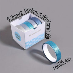 Creative Golden Washi Tape Rolls Boxed Stationery Gift Supplies