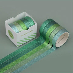 Creative Golden Washi Tape Rolls Boxed Stationery Gift Supplies