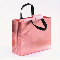 25pcs Rose Golden Gift Bags Birthday Party Shopping Bags