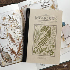 1pc Time Travel Series A5 Retro Art Notebook 8 Mm Line space School Supplies