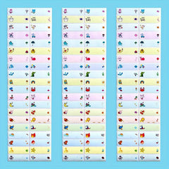 Custom Vibrant Waterproof Stickers for Students Office 480pcs