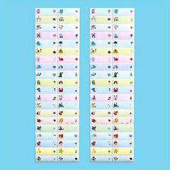 Custom Vibrant Waterproof Stickers for Students Office 480pcs