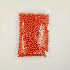 10g Polystyrene Filler Balls for DIY Snow Mud, Small Foam Beads Bottle
