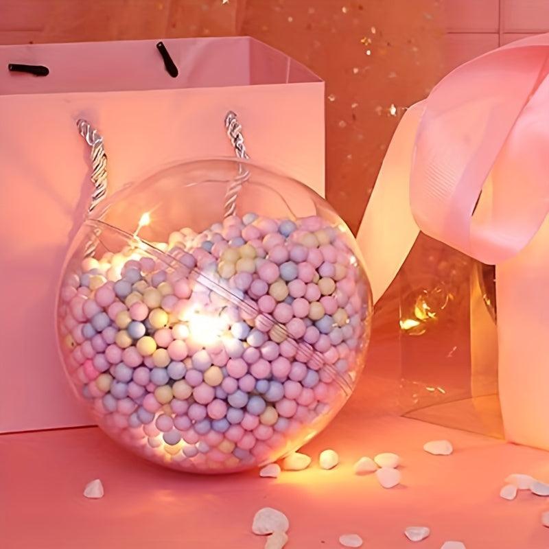 10g Polystyrene Filler Balls for DIY Snow Mud, Small Foam Beads Bottle
