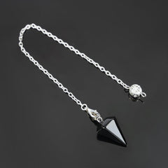 Natural Stone Quartz Gemstone Crystal Hexagonal Reiki Chakra Pendant