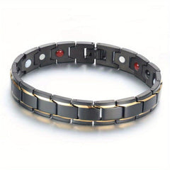 Ultra Strength Magnetic Bracelet for Men Adjustable Length with Sizing Tool