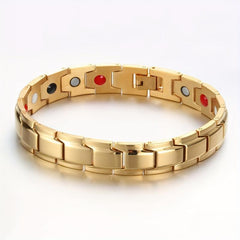Ultra Strength Magnetic Bracelet for Men Adjustable Length with Sizing Tool
