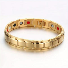 Ultra Strength Magnetic Bracelet for Men Adjustable Length with Sizing Tool