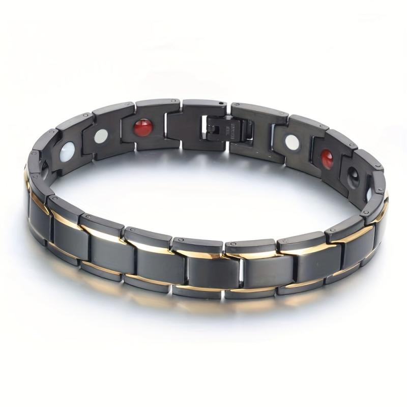 Ultra Strength Magnetic Bracelet for Men Adjustable Length with Sizing Tool