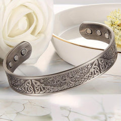 Copper Magnetic Bracelet for Men 99.99 Solid Pure Copper Jewelry Cuff Bangles